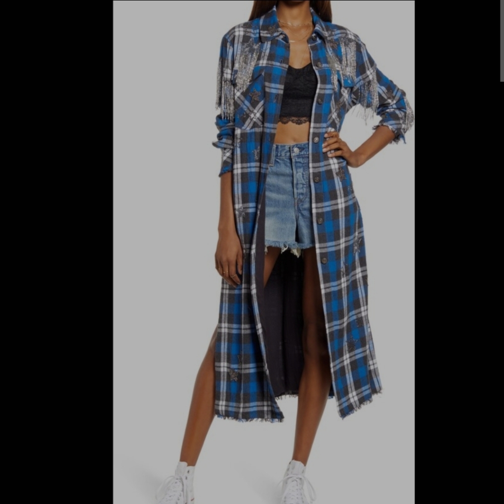FP Heavenly Plaid Jacket